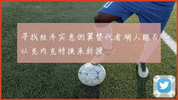 寻找经济实惠侧翼替代者湖人能否以克内克特换来新援