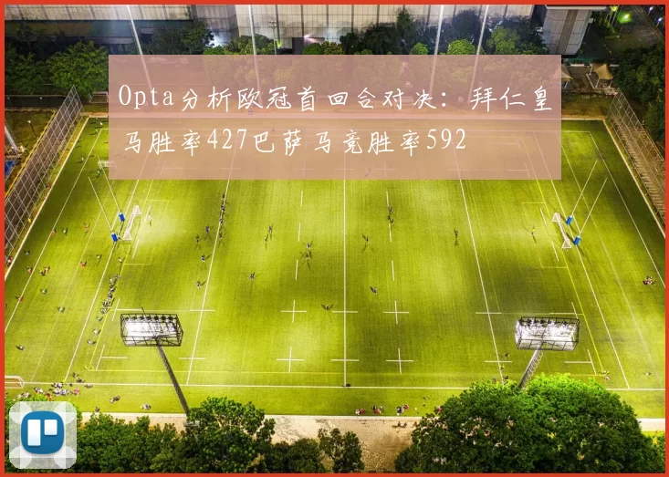 Opta分析欧冠首回合对决：拜仁皇马胜率427巴萨马竞胜率592